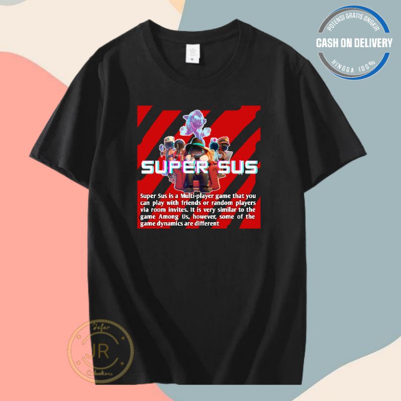 BAJU KAOS ANAK SUPER SUS KAOS AMONG 3D SUPER SUS KAOS ANAK Baju Kaos Atasan Anak Laki Laki Game Supe
