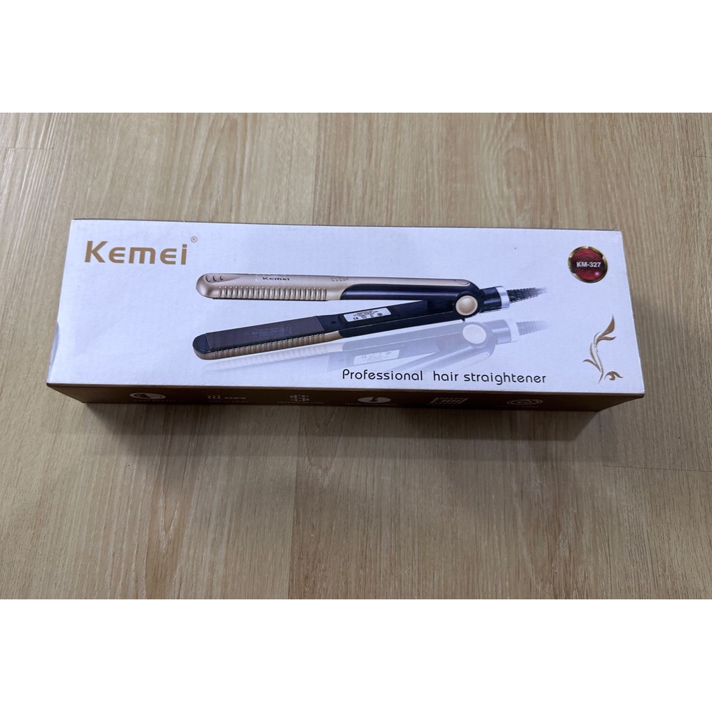 Catok Curly Kemei KM-327 2in1 Pelurus Pengeriting