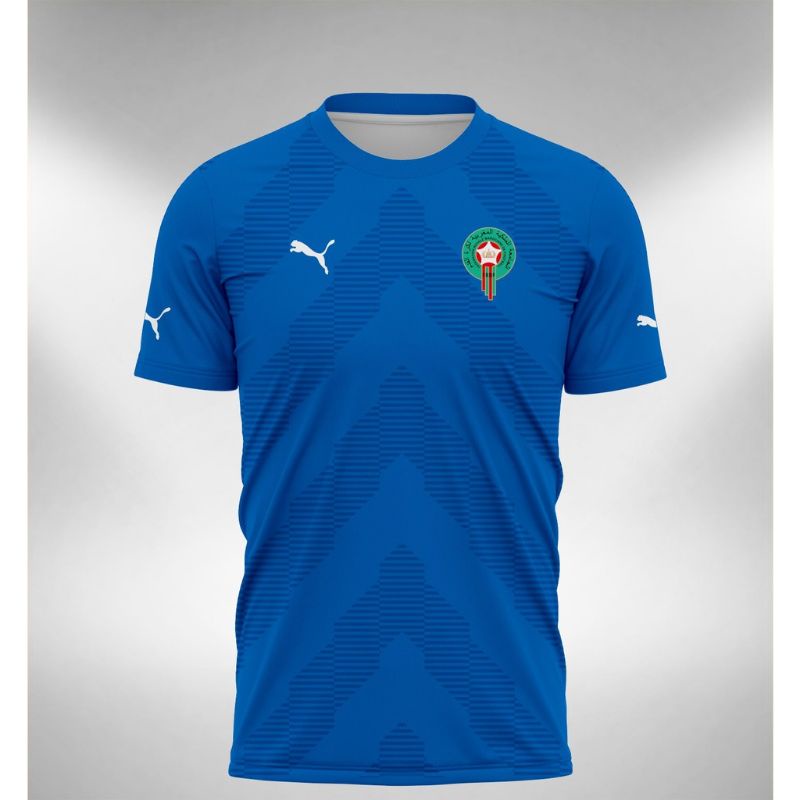 Jersry Printing Football GK Maroko Piala Dunia Qatar 2022-2023