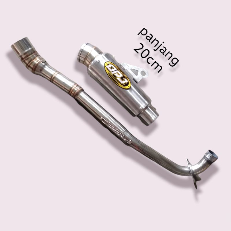 Knalpot Dpj leher standart Jupiter z vega r supra x revo karisma grend blade shogun