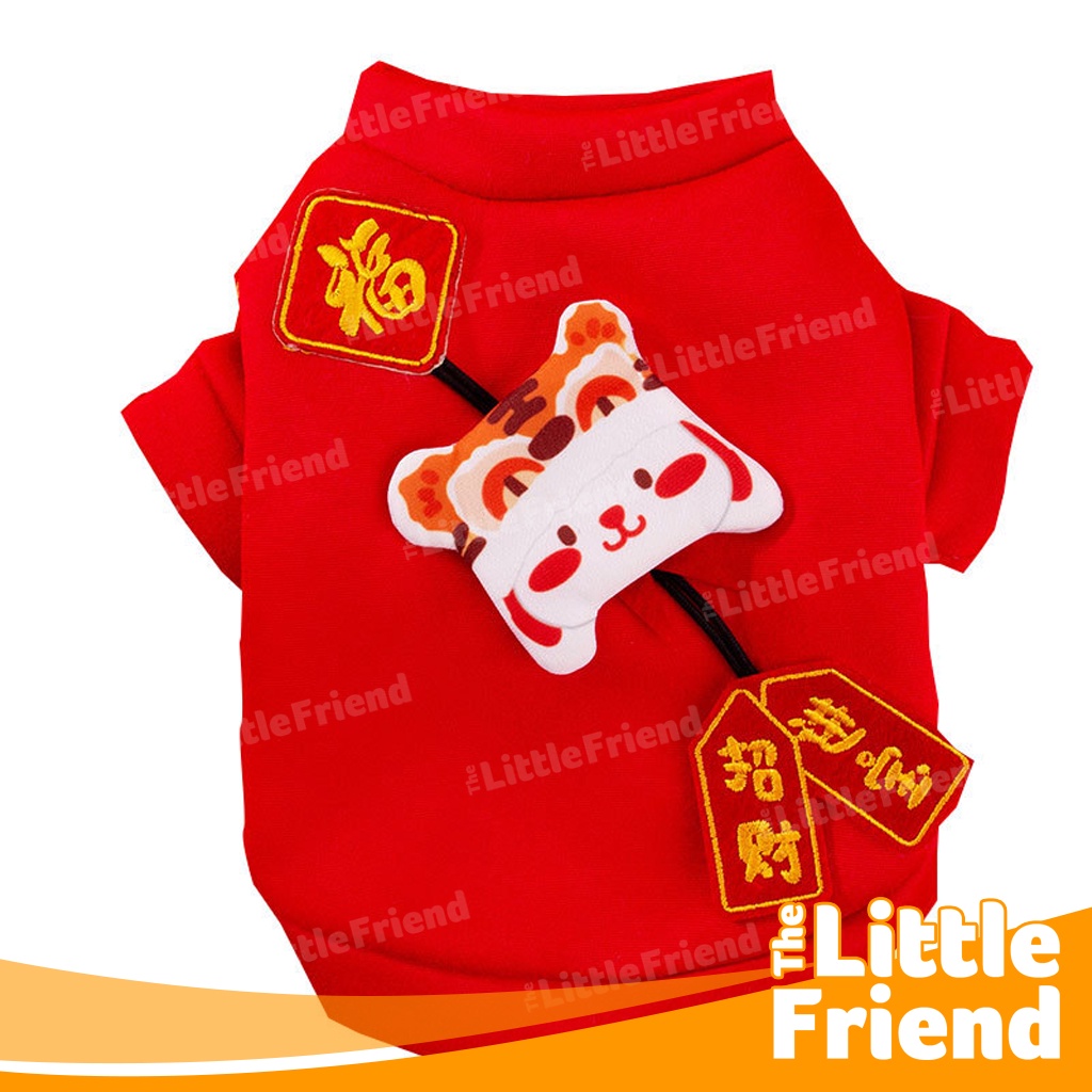 Baju Kostum Sincia Imlek Hewan Anjing Kucing New Year Greetings 2023