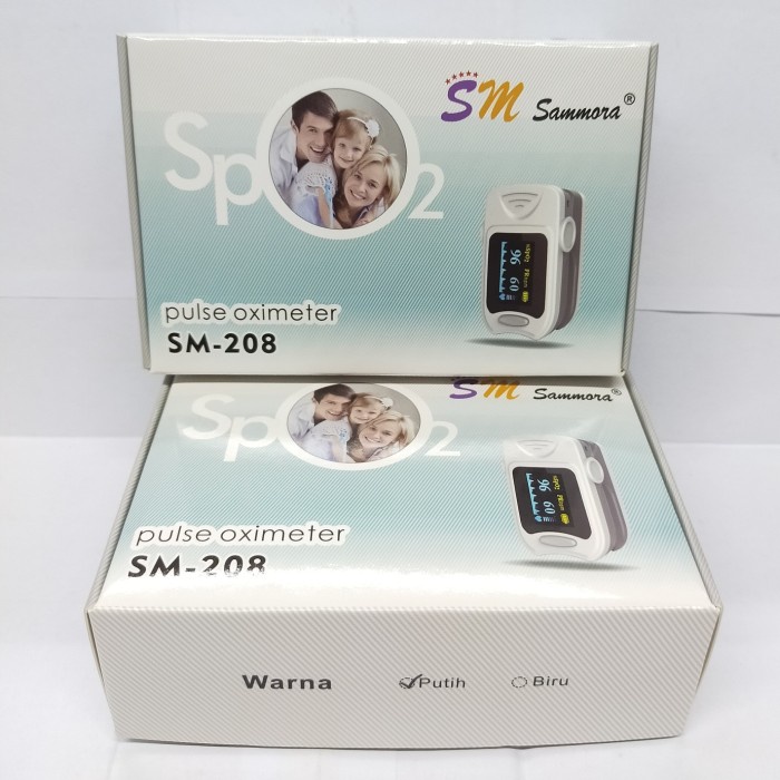 Pulse Oximeter Sammora SM - Biru