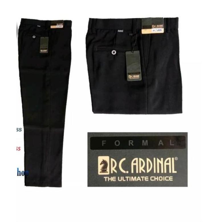 [B8VNP3538] Celana kain Cardinal halus27-44/Celana kain Slim fit Pria halus/Celana kain Formal Pria 