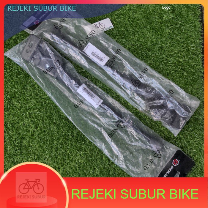 standar sepeda samping Polygon 26 dan 27.5 baut 2 steel