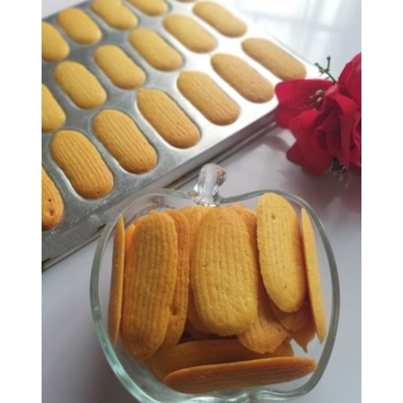 Loyang Cetakan Kue Kering Lidah Kucing 1pcs