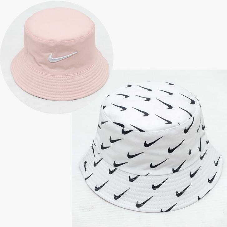 Topi Bucket Hat Nike Import Mirror / Bucket Hat Bolak Balik