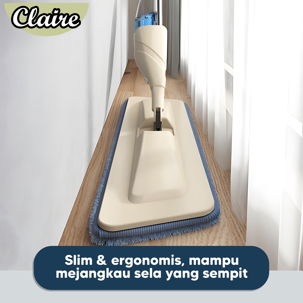 Water Spray Mop / Alat Kain Pel Include Spray / SPRAY MOP WITH MANUAL SWEEPER