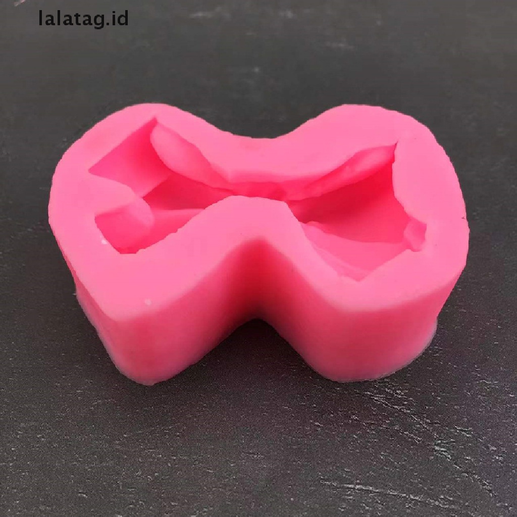 [lalatag] Diy Cetakan Kue Gula Bentuk 3D tie silica gel Mold Cetakan Coklat [ID]