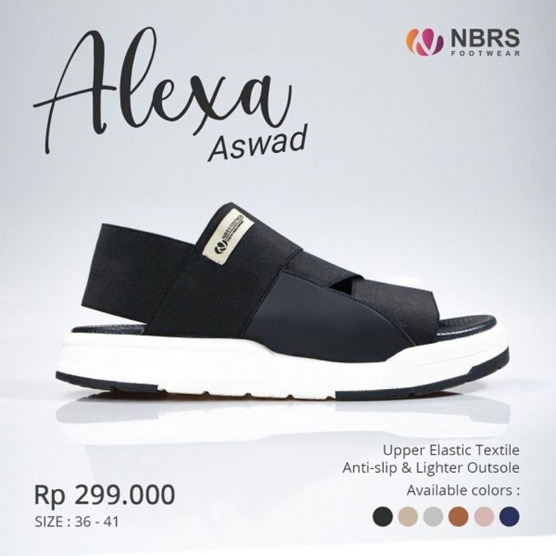 SEPATU SANDAL WANITA BY NBRS ALEXA