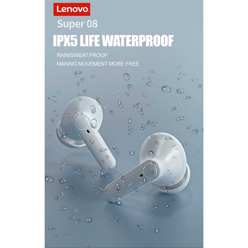 Lenovo TWS Earphone Wireless Bluetooth 5.0 with Charging Dock - HT05