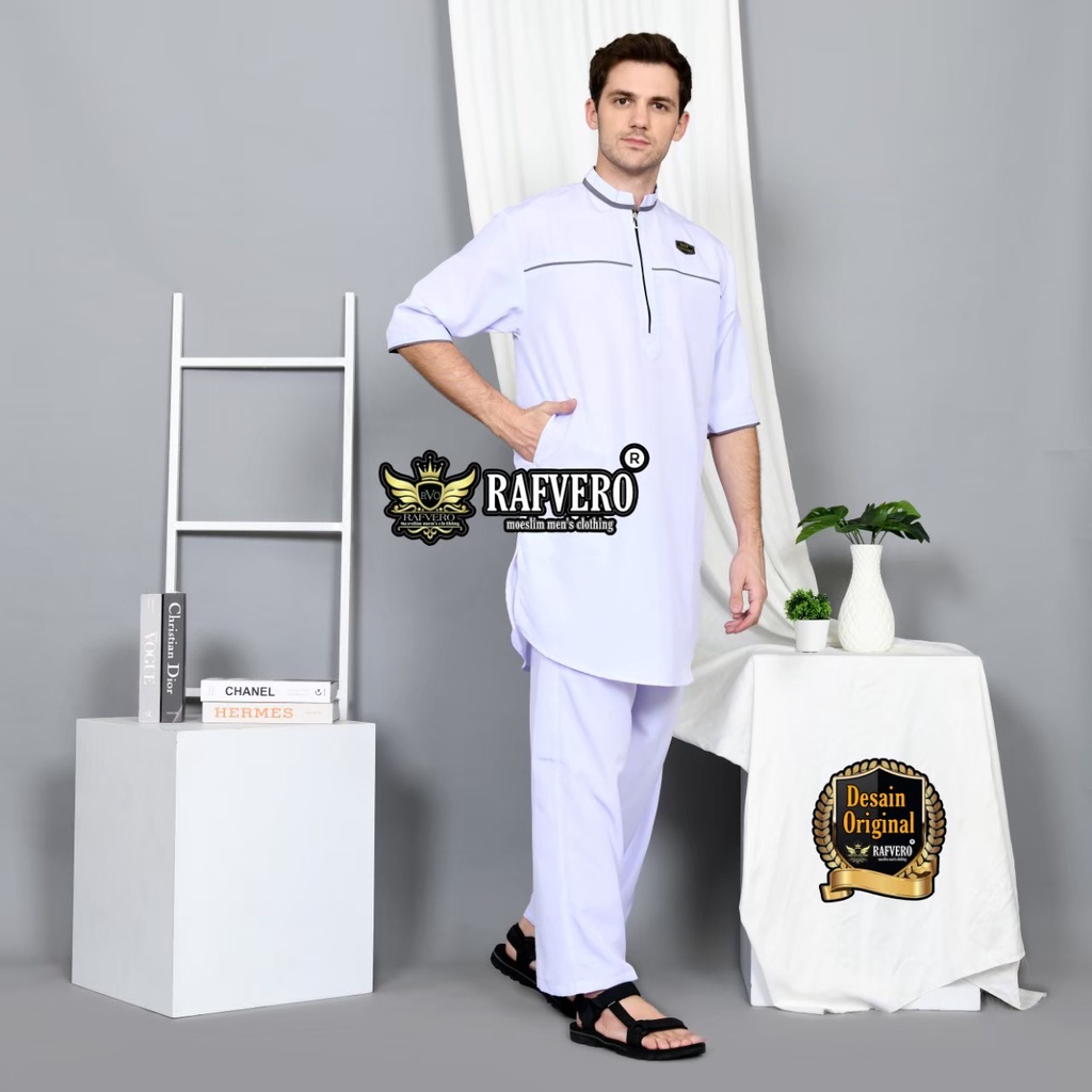 SETELAN KURTA PAKISTAN LIST SIMPLE - KOKO DEWASA SETELAN - BAJU MUSLIM PRIA