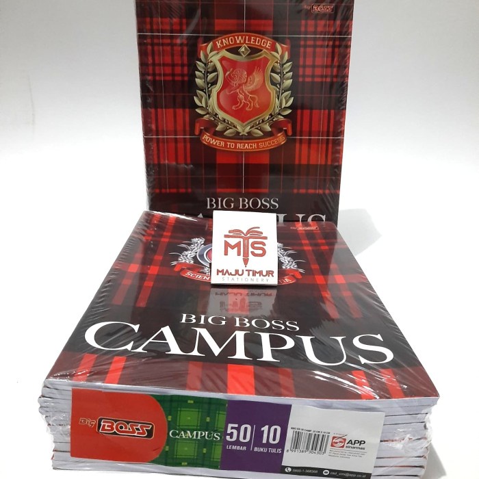 

Bts Buku Tulis Big Boss Campus 50 Lembar