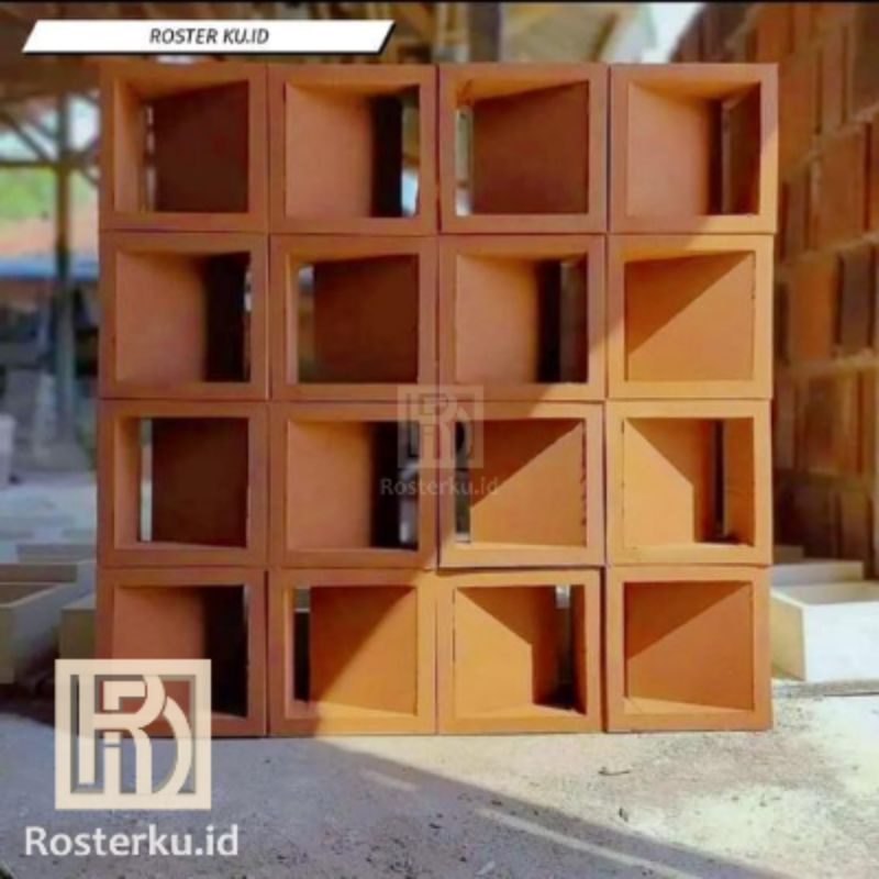 Roster beton minimalis motif nako/roster/loster/loster beton/roster minimalis