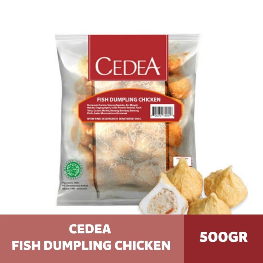 

CEDEA Fish Dumpling Cheese & Chicken [200Gr - 500Gr] Ikan Olahan Cedea