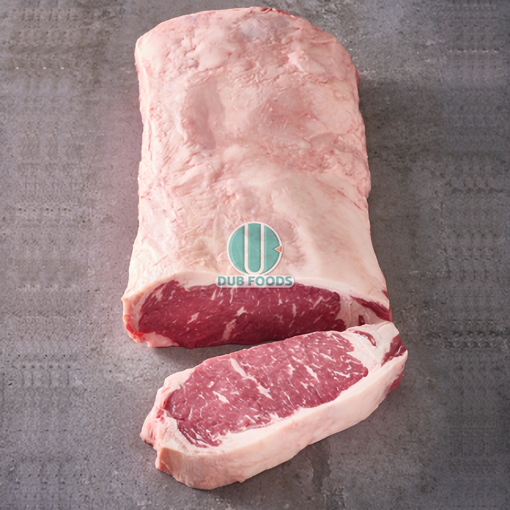 

PURE Black Angus Striploin MB 3+ 200 days Steak 250 gram