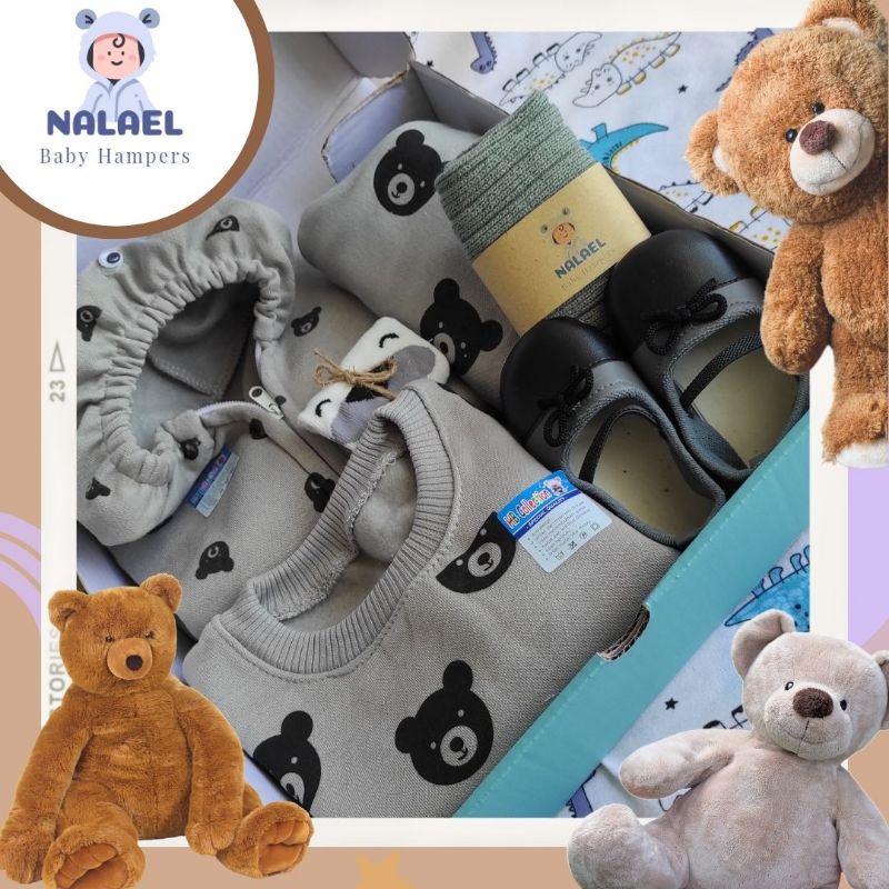 NALAEL hampers bayi kado lahiran SUPER series (COD/Pay Later)