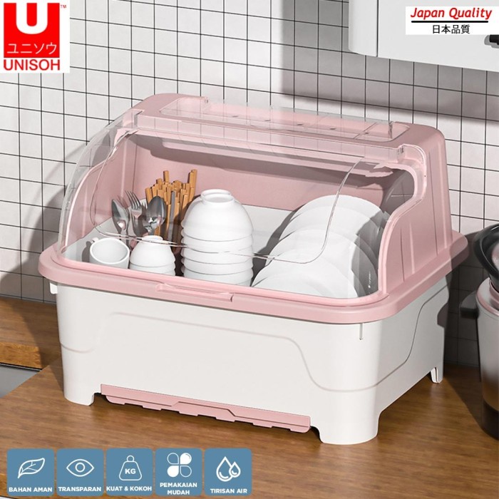 UNISOH RAK PIRING MANGKOK PLASTIK UKURAN KECIL