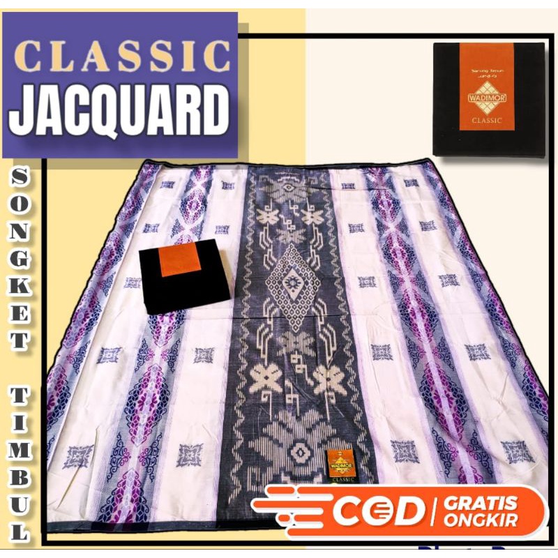(COD GRATIS ONGKIR) SARUNG WADIMOR CLASIC JAGUARD MOTIF BHS ORIGINAL TERMURAH