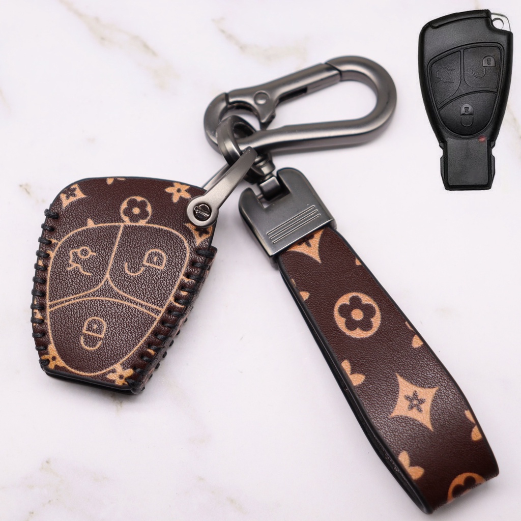 Ar Remote Key Case Cover Shell Untuk Mercedes Benz C E Class W223 W206 C260 C300 S450 S500 S400 Pelindung Tanpa Kunci Aksesoris