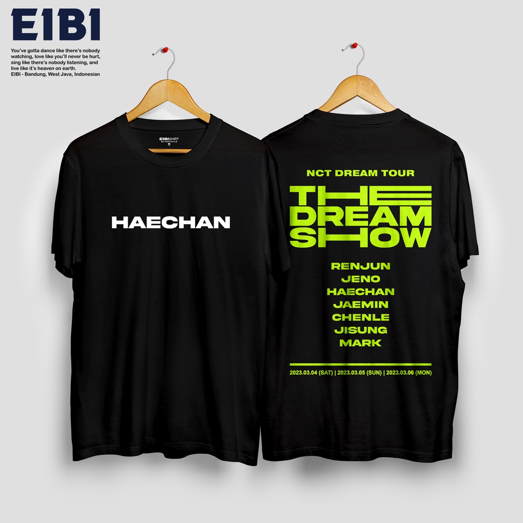 Eibi T-Shirt Kaos NCT Dream The Dream Show Concert