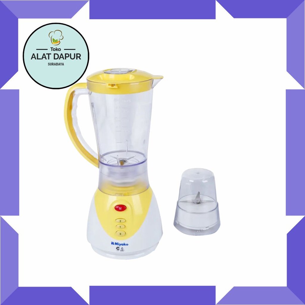 Miyako Blender Plastik Mika 1,5 Liter BL 211PLY - 211 PLY - BL211PLY 1,5L Penggiling Bumbu