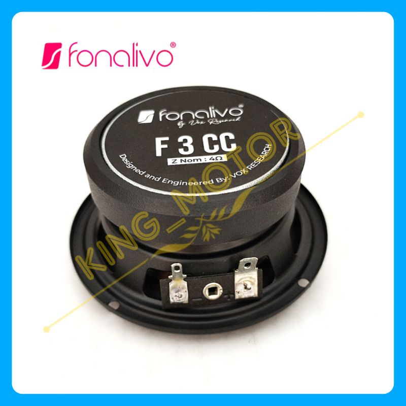 Speaker Midrange / Mid Range Fonalivo F3CC/F 3CC/F 3 CC (by Vox Research)