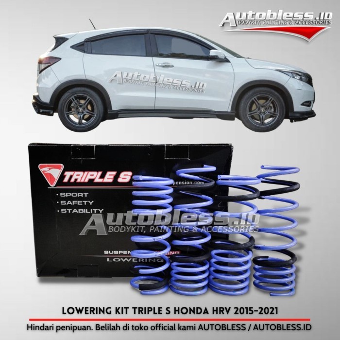 Per Lowering Kit Triple S Honda HRV not Tein Eibach