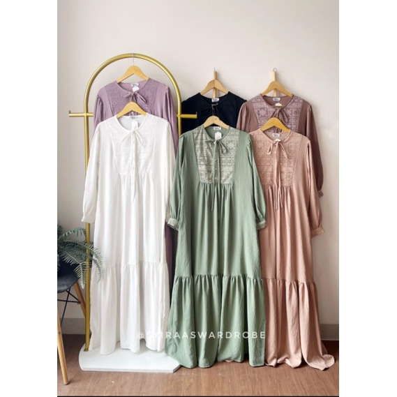 RAFAELA DRESS KOMBINASI BRUKAT