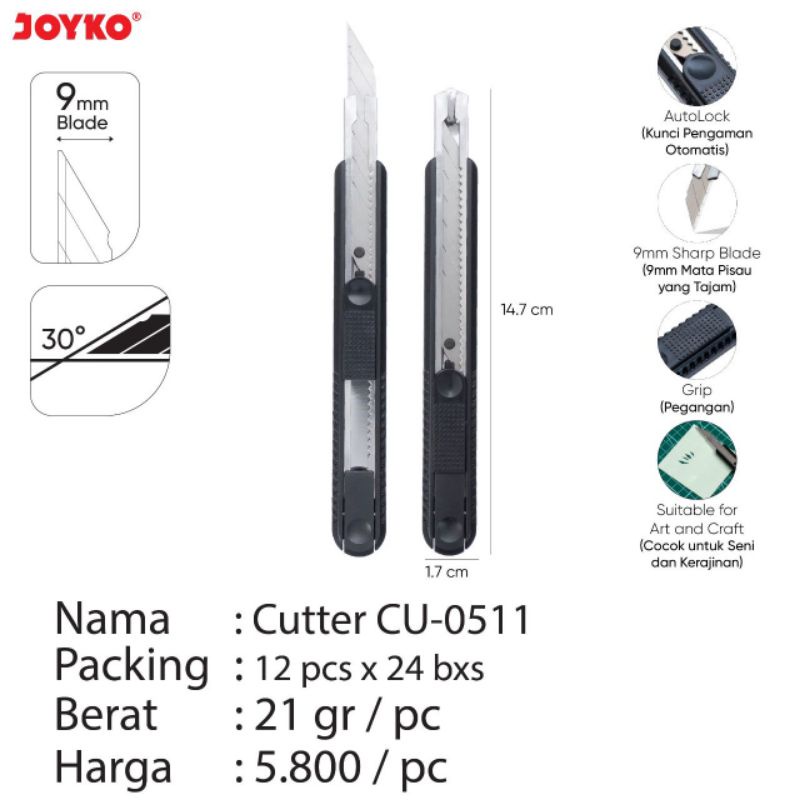 

Cutter CU-0511 Jk Joyko