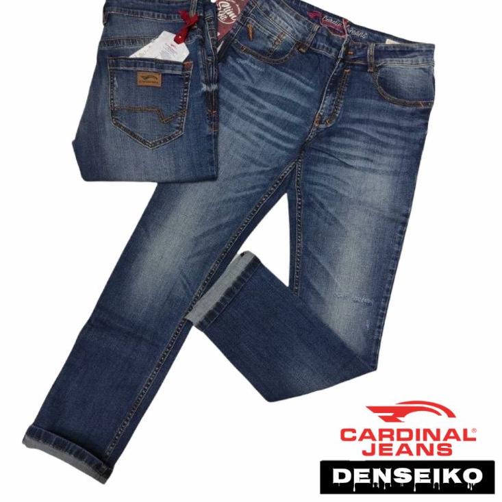 Flash Product celana jeans CARDINAL original standar pria - Cardinal original pria