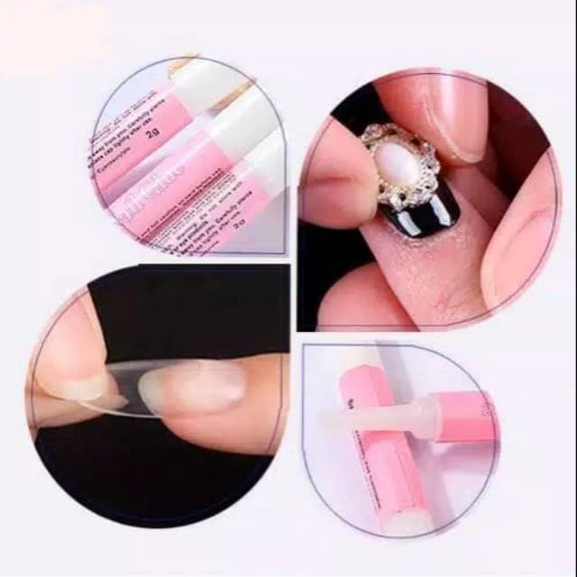 Nail Glue 2gr isi 10pcs