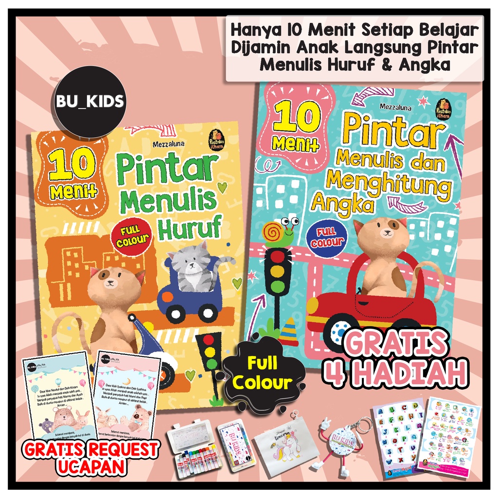 Jual Buku Aktivitas Anak Belajar Membaca Menulis Berhitung Huruf Dan ...