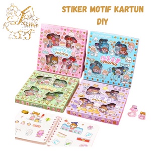 STIKER MOTIF KARTUN DEKORASI HANDBOOK