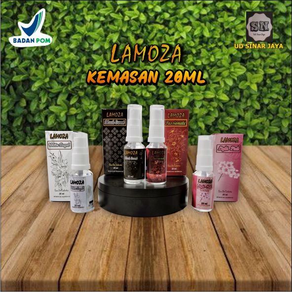 New Produk Parfume Lamoza 20 ML Kemasan &quot;Botol Kaca&quot;