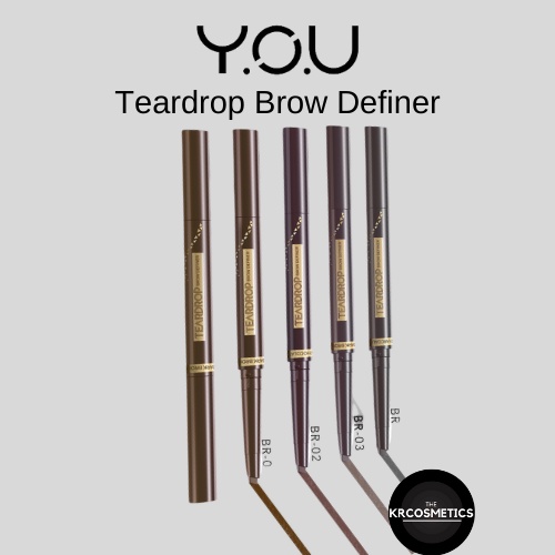 YOU Teardrop Brow Definer pensil alis matic 0,25 gr