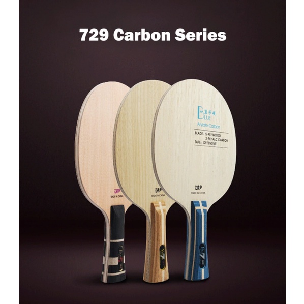 Friendship 729 Arylate Carbon Table Tennis Blade Racket Bat