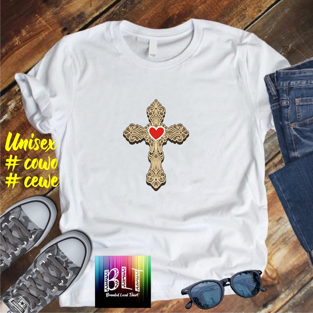 APPS AKD Promo Salib  NEW DTF SALIB Kaos Pria Distro Hits 2022 Kaos Murah Kaos Cotton 30s Kaos Bergambar Kaos Distro Kaos Pria Dan Wanita Kaos Rohani Kristen Kaos Promo