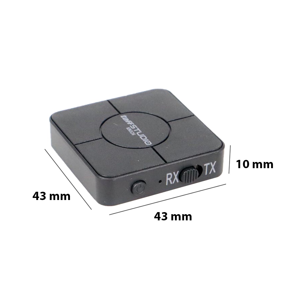 TaffSTUDIO 2 in 1 Audio Bluetooth 5.0 Transmitter &amp; Receiver 3.5mm