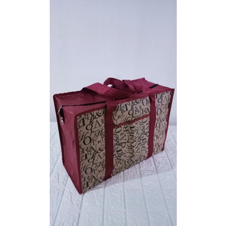 TAS LAUNDRY TANGGUNG LEBAR  48CMX34CMX20CM DAN KECIL LEBAR 38X25X17CM
