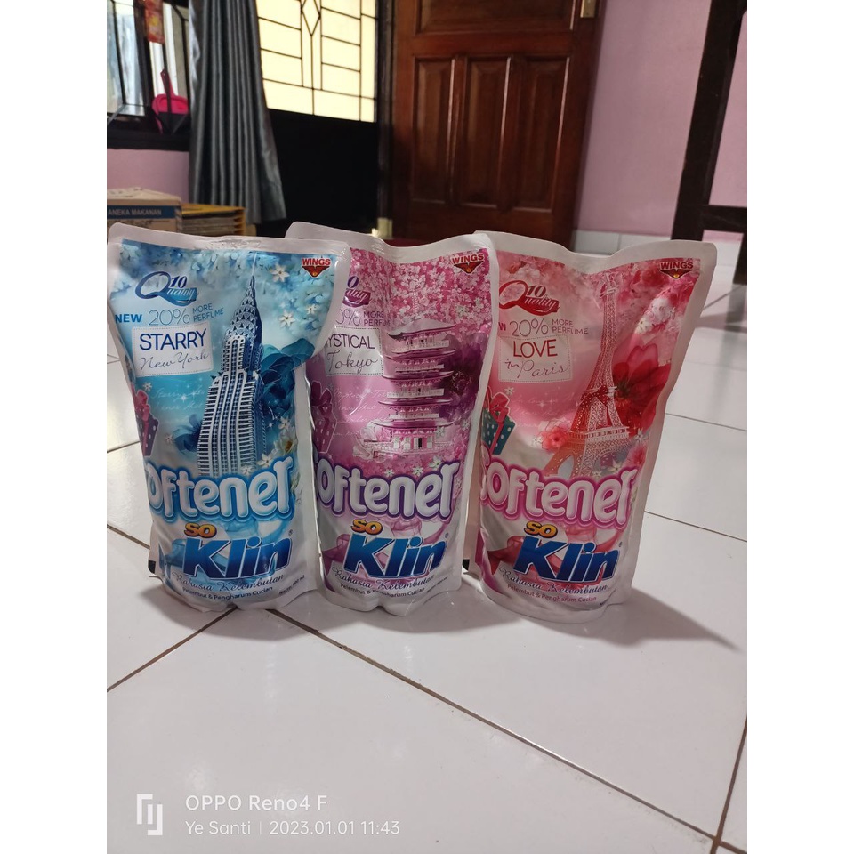"Softener SoKlin Pewangi 900ml"