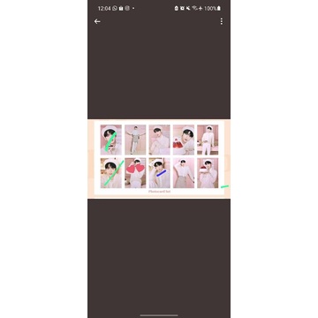 soobin birthday mini photocard