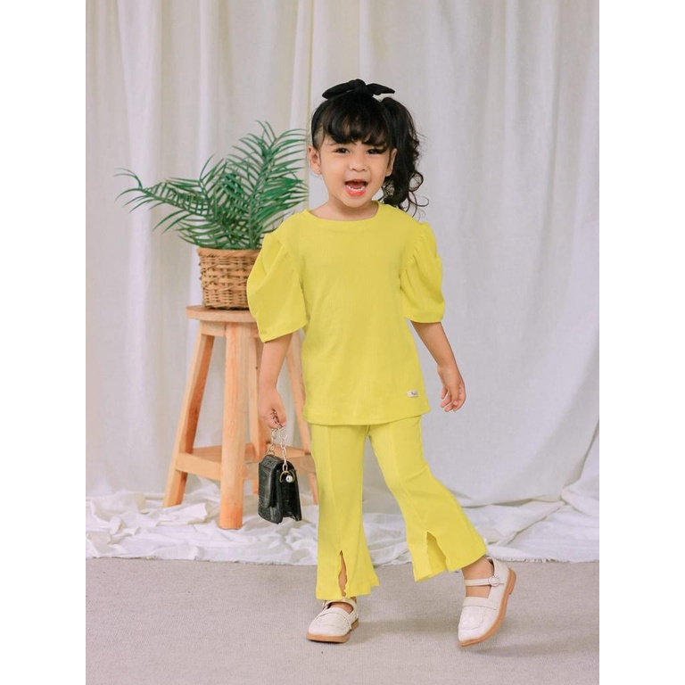 1-3THN SETELAN ANAK YUKA ONESET ANAK PREREMPUAN by MYBEE