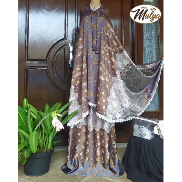 Idea Mulya mukena, Limited edition.....bahan dior silk premium , handmade dijahit sendiri, jahitan k