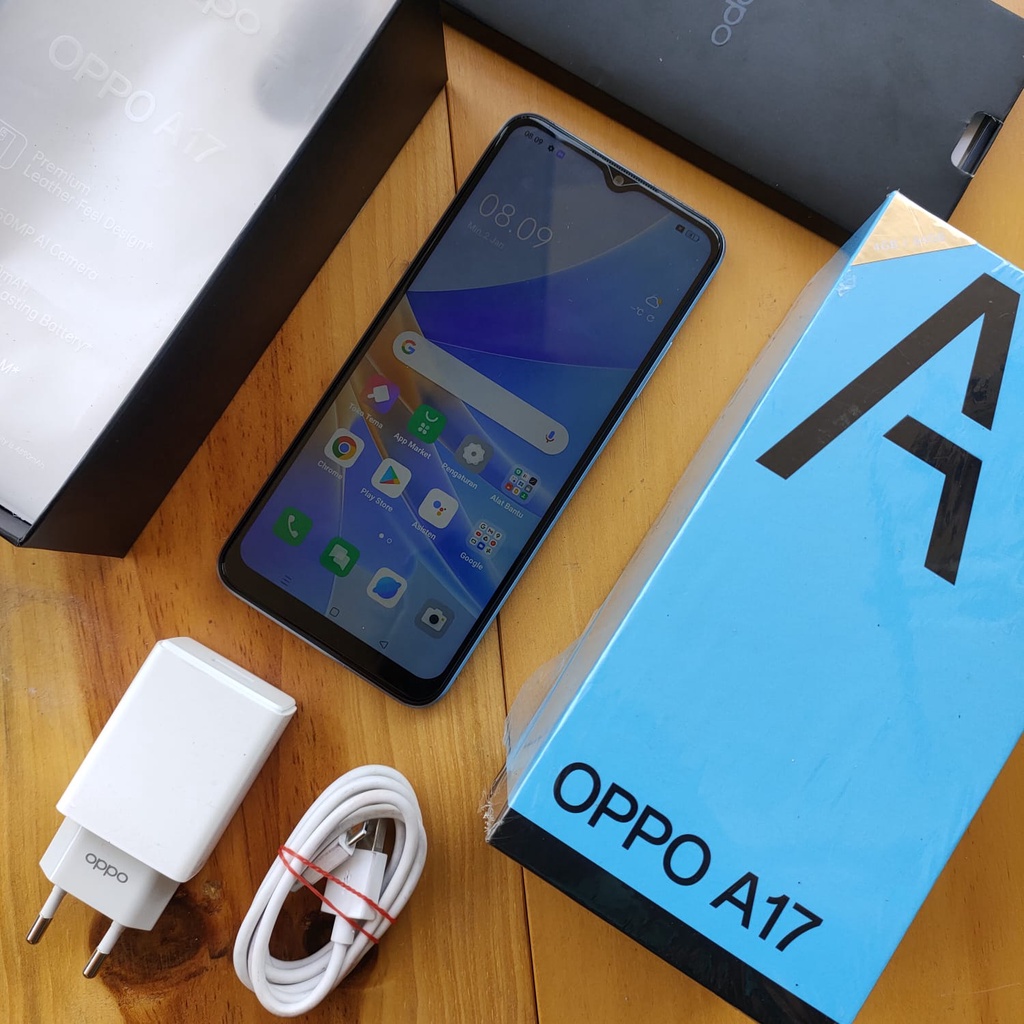 OPPO A17 SECOND 4/64GB HANDPHONE SECOND HP SEKEN HP BEKAS HP MURAH