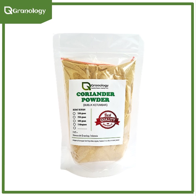 Bubuk Ketumbar / Coriander Powder (250 gram) by Granology