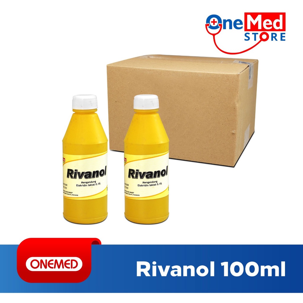 Rivanol OneMed 100 ml Box Isi 24