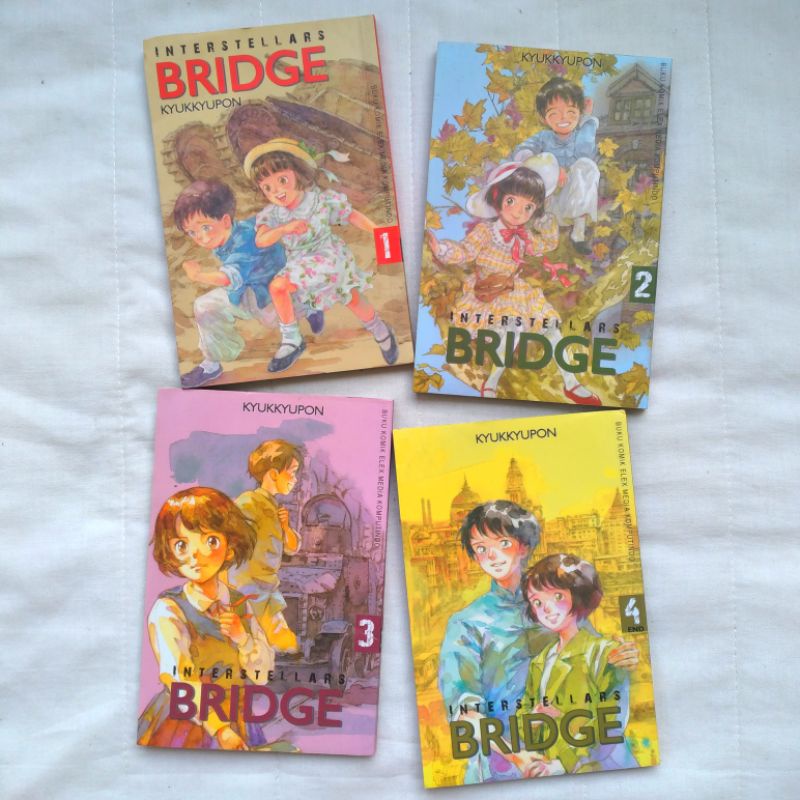 Komik manga Interstellars Bridge set volume 1-4 TAMAT Kyukkyupon Elex Media kolpri mulus original