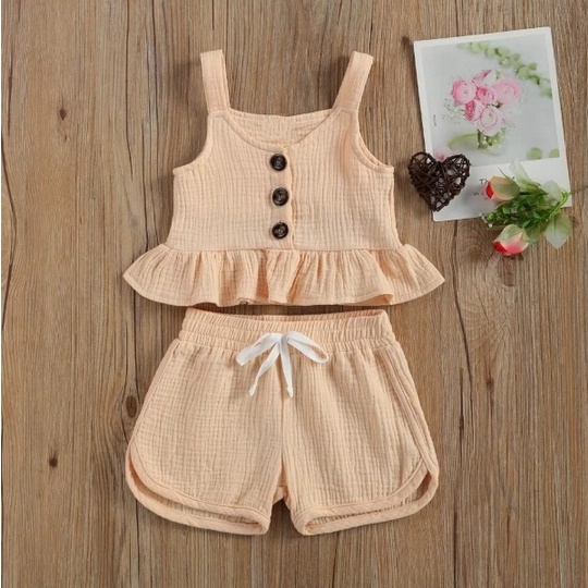 Jeco fashion SETELAN ANAK SINGLET JENNIFER