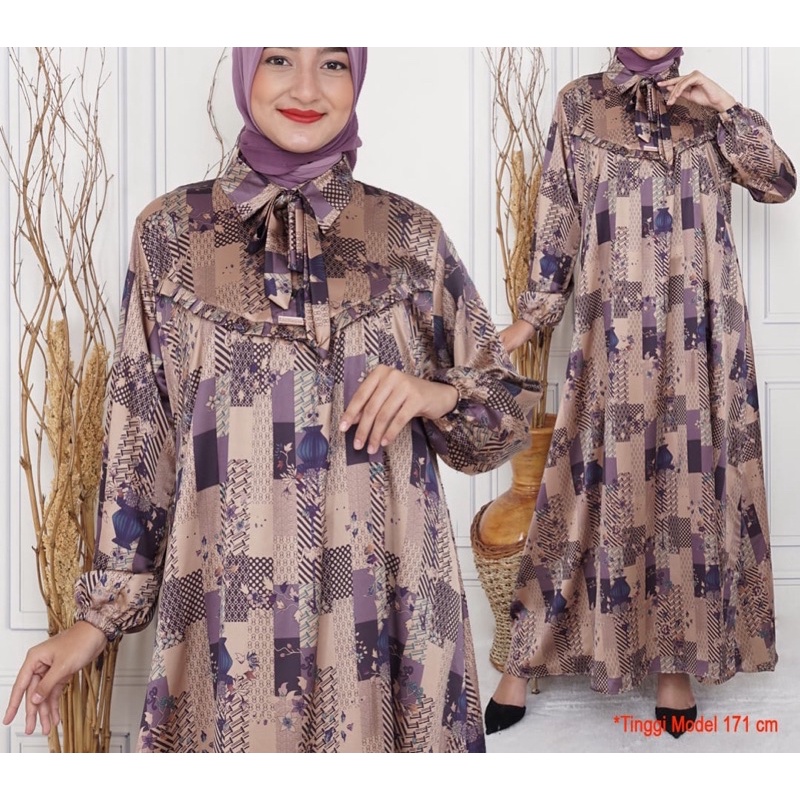 gamis armani Silk premium
