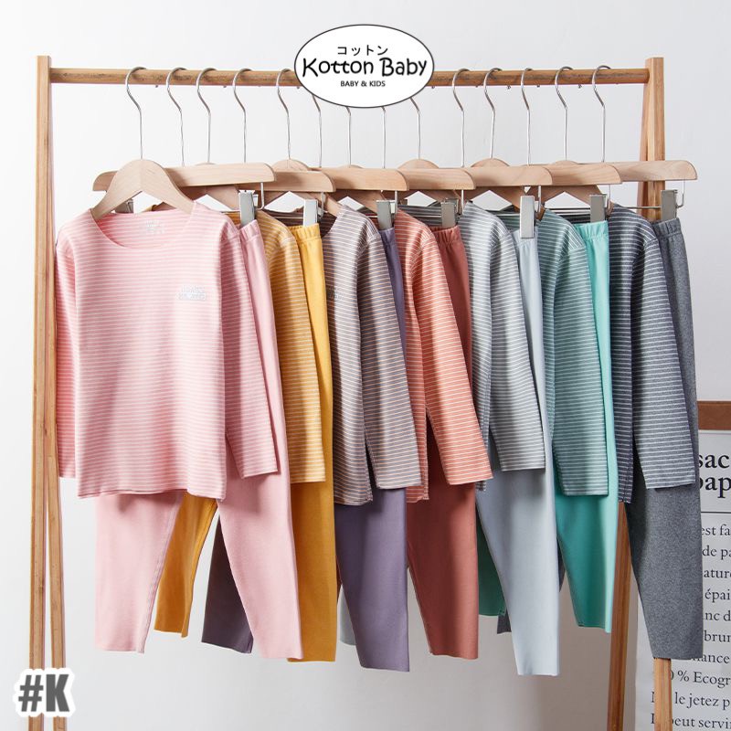 2-6thn | PIYAMA ANAK POLOS PAJAMAS BAJU TIDUR ANAK SLEEPWEAR Catalog YAOU K